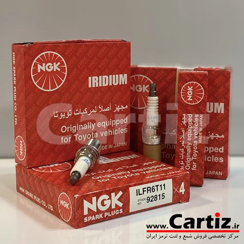 شمع سوزنی ایریدیوم لیزری پایه بلند NGK ژاپن 92815 ILFR6T-11