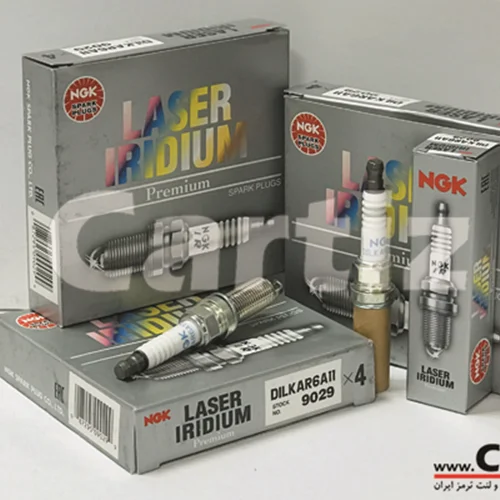 شمع سوزنی دابل ایریدیوم رزوه 12 آچار 14 NGK ژاپن 9029  DILKAR6A-11