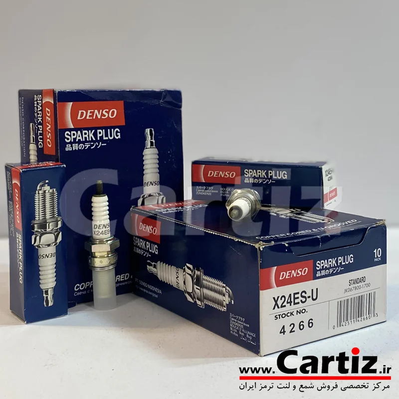 شمع موتورسیکلت استاندارد هوندا Denso ژاپن 4099 X24ES-U