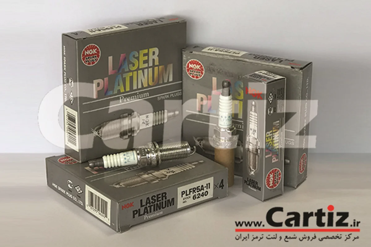 شمع سوزنی پلاتینیوم لیزری پایه بلند NGK ژاپن 6240 PLFR5A-11