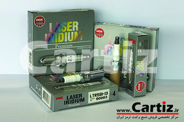 شمع سوزنی ایریدیوم لیزری پایه بلند کونیک NGK ژاپن 90083 LTR5BI-13
