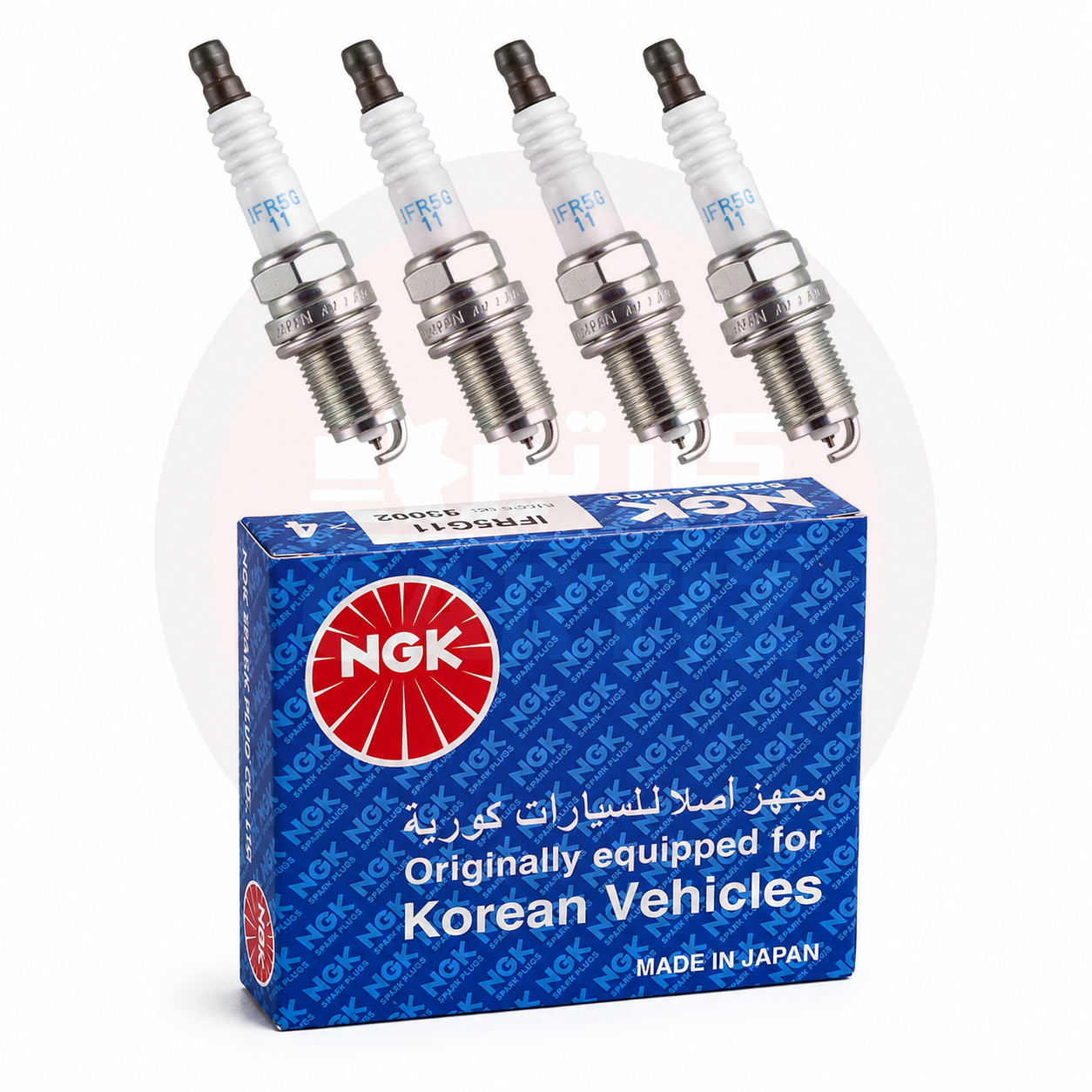 شمع سوزنی هیوندای سوناتا 2006 تا 2010 اصلی NGK IFR5G-11 95992 (بسته 4 عددی)