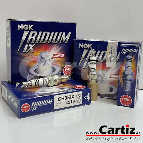 شمع موتور سیکلت سوزنی ایریدیوم پالس و پولسار و باجاج NGK ژاپن CR8EIX 4218