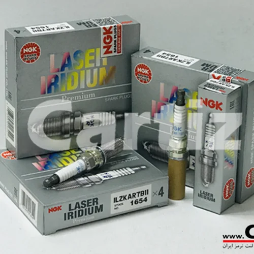 شمع سوزنی ایریدیوم لیزری رزوه 12 آچار 14 NGK ژاپن 1654 ILZKAR7B11