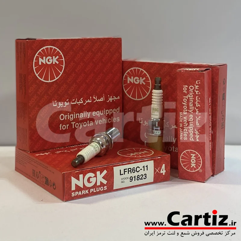 شمع پایه بلند NGK ژاپن 91823 LFR6C-11