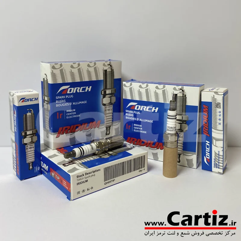 شمع سوزنی ایریدیوم پایه بلند کونیک Torch تورچ QH6RTIP