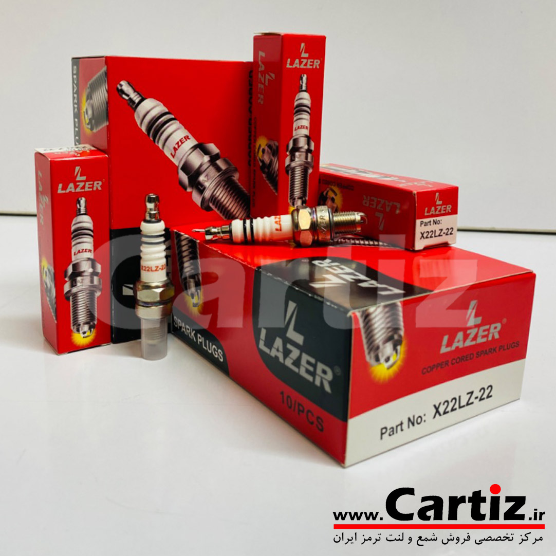 شمع موتورسیکلت هوندا 70 سی سی LAZER لیزر X22LZ-22