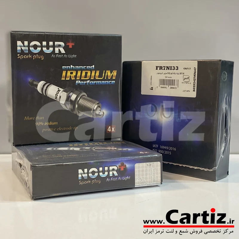 شمع سوزنی بلند ایریدیوم نور FR7NI33