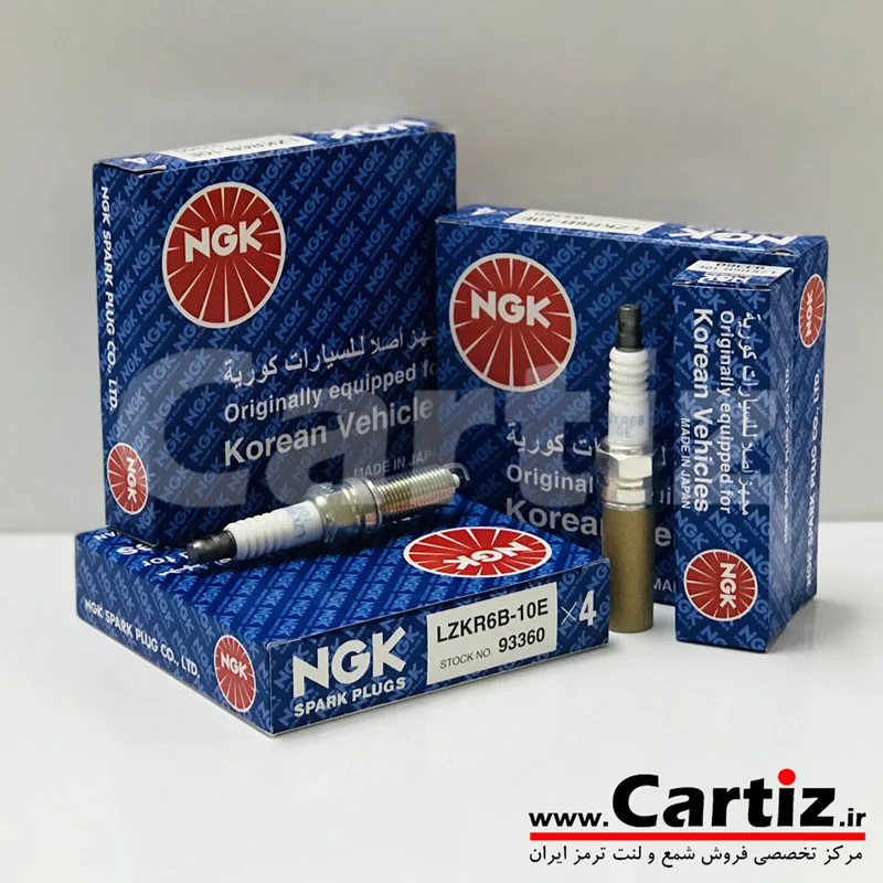 شمع یورو 4 NGK ژاپن 93360 LZKR6B-10E