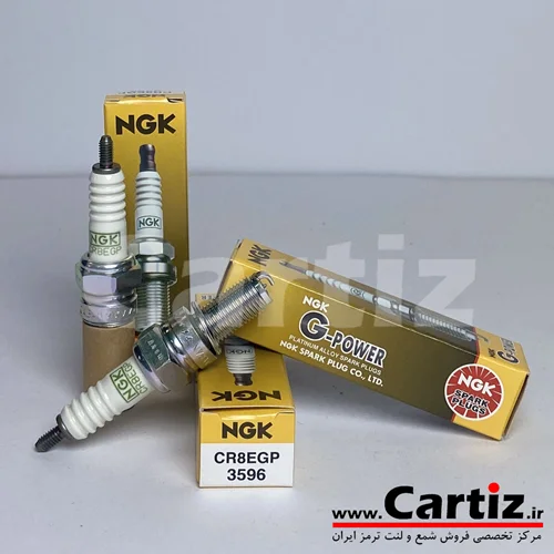 شمع موتورسیکلت سوزنی پالس و پولسار و باجاج NGK ژاپن 3596 CR8EGP