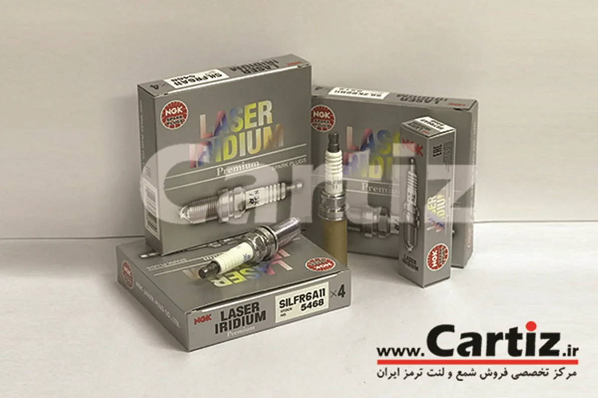 شمع سوزنی ایریدیوم لیزری پایه بلند NGK ژاپن 5468 SILFR6A-11