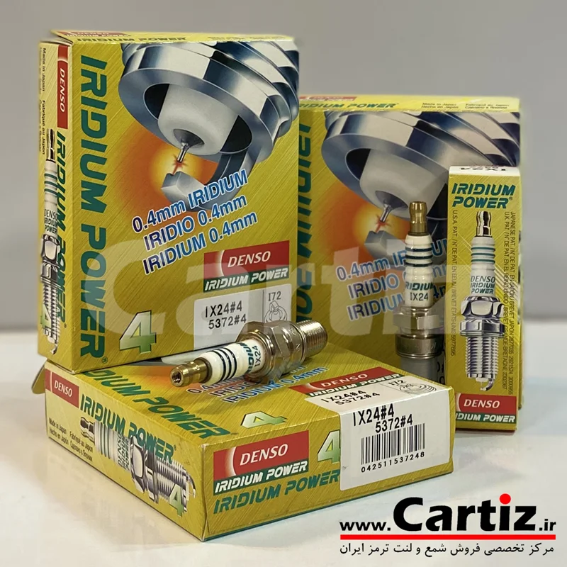 شمع موتورسیکلت سوزنی ایریدیوم هوندا Denso ژاپن 5372 IX24