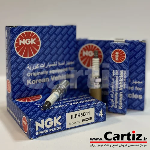 شمع سوزنی ایریدیوم لیزری پایه بلند NGK ژاپن 94249 ILFR5B-11