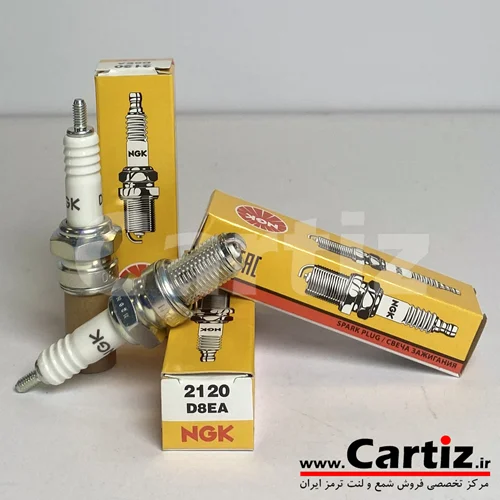 شمع موتور سیکلت هوندا 125 NGK  ژاپن 2120  D8EA