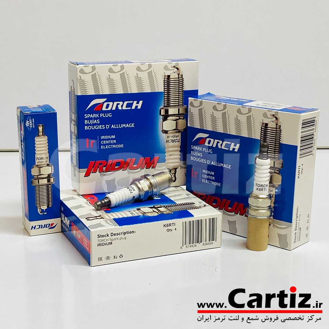 شمع سوزنی ایریدیوم پایه کوتاه Torch تورچ K6RTI