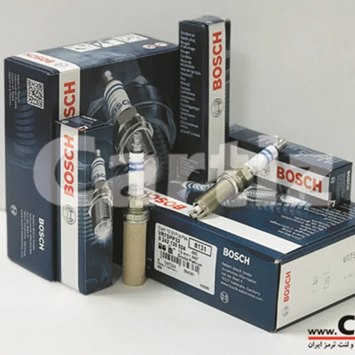 شمع سوزنی دبل پلاتینیوم رزوه 12 آچار 14 بوش آلمان VR7SPP33S Bosch